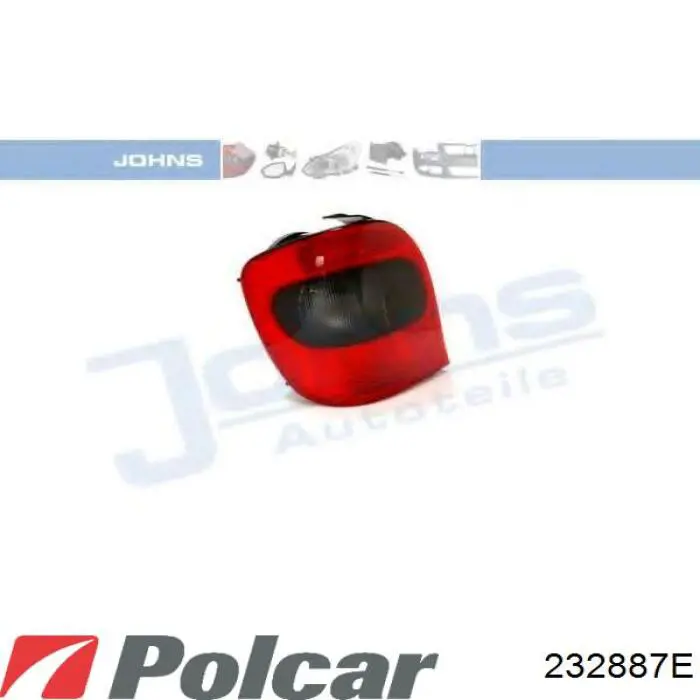 Лівий стоп 232887E Polcar