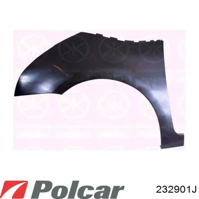 Крило переднє ліве 232901J Polcar