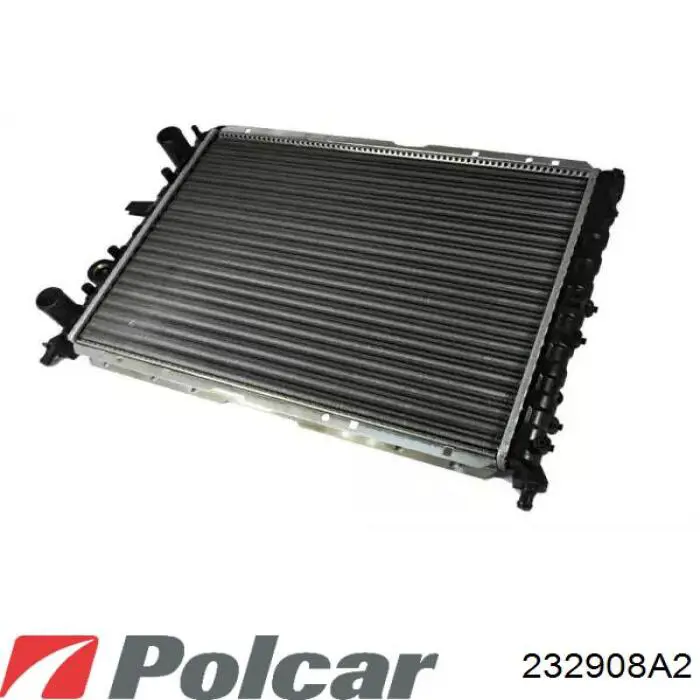 232908A2 Polcar Радіатор охолодження двигуна