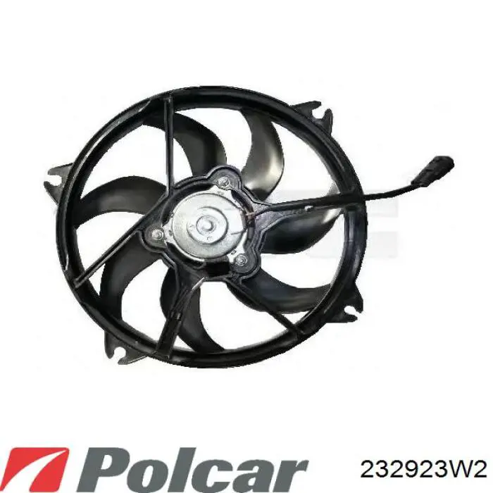 Купити 232923W2 Polcar Електровентилятор охолодження в зборі (двигун + крильчатка)