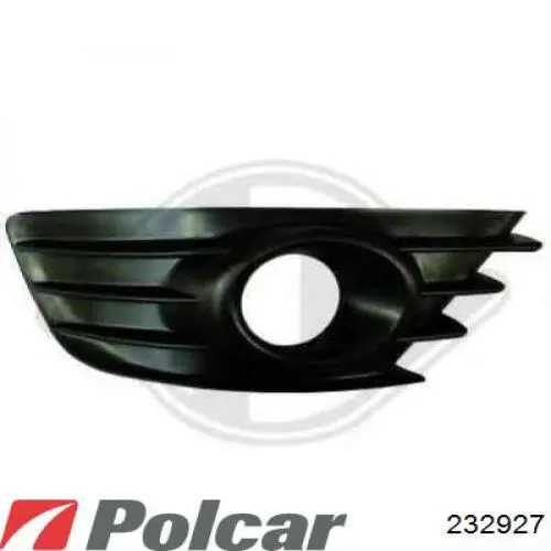 232927R Polcar Решітка переднього бампера, центральна