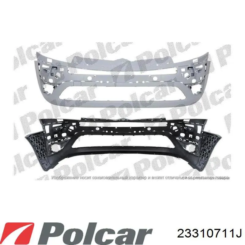Бампер на авто 4max 5510000538909Q ціна, від 186.76 USD