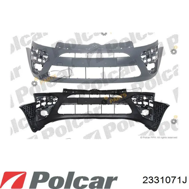 Купити 7401FL Peugeot/Citroen Буфер (бампер) передній