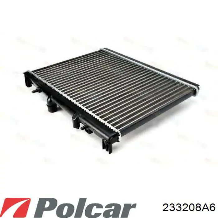 233208A6 Polcar радіатор охолодження двигуна