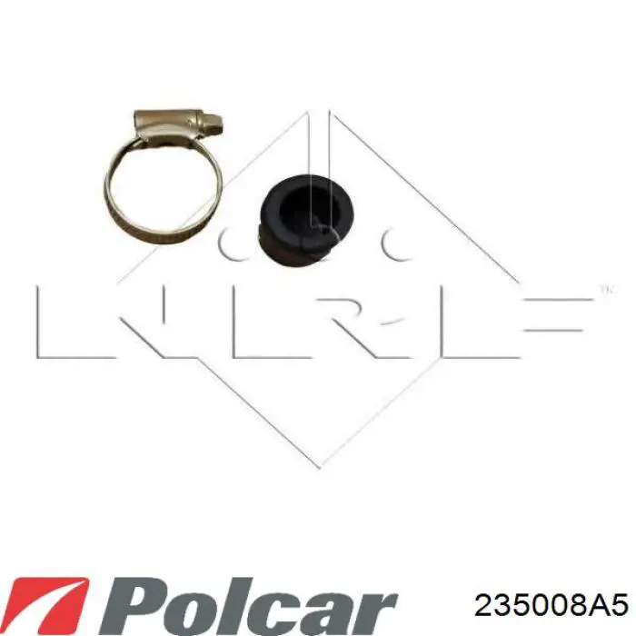 Радіатор 235008A5 Polcar
