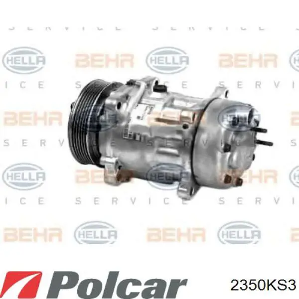 2350KS3 Polcar компресор кондиціонера