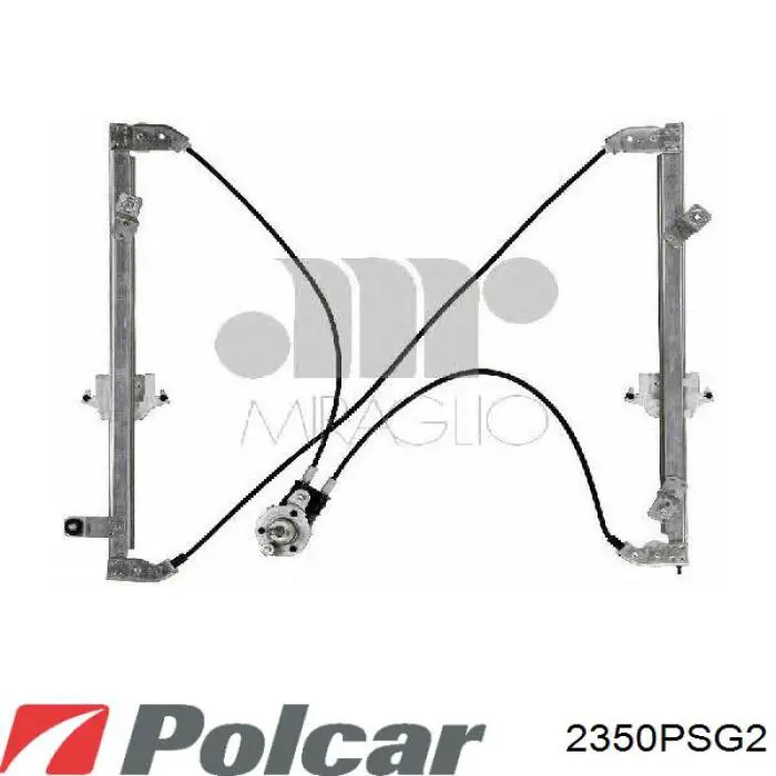 2350PSG2 Polcar механізм склопідіймача двері передньої, правої