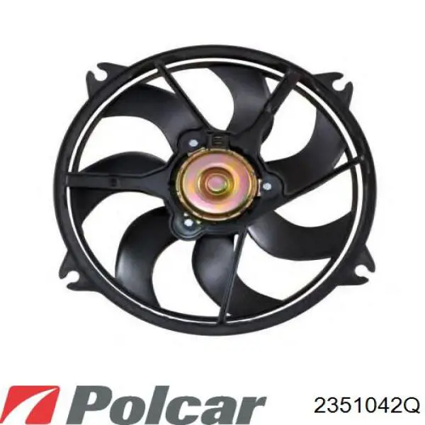 Купити 2351042Q Polcar Дифузор вентилятора