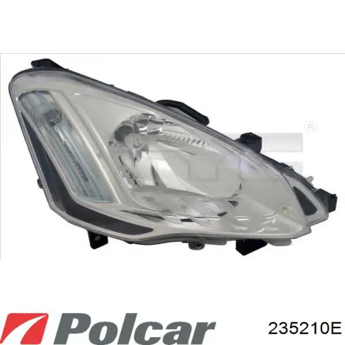 Фара права ZCT1129R Signeda