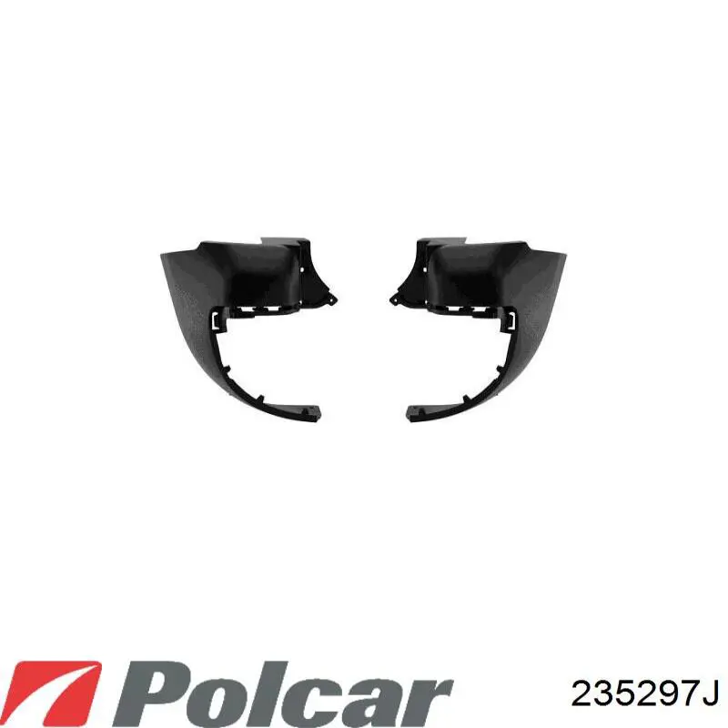 Кут бампера заднього лівий Polcar 235297J ціна, від 20.27 USD