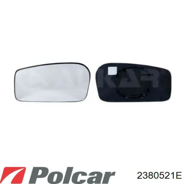 2380521E Polcar Дзеркало заднього виду, ліве