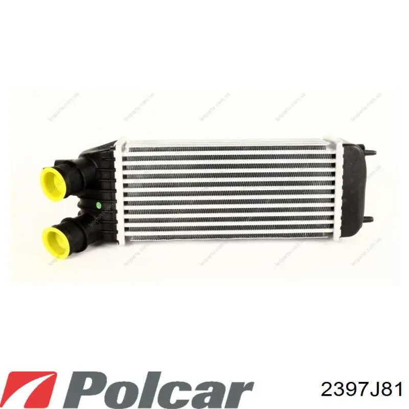Купити 2397J81 Polcar Радіатор интеркуллера