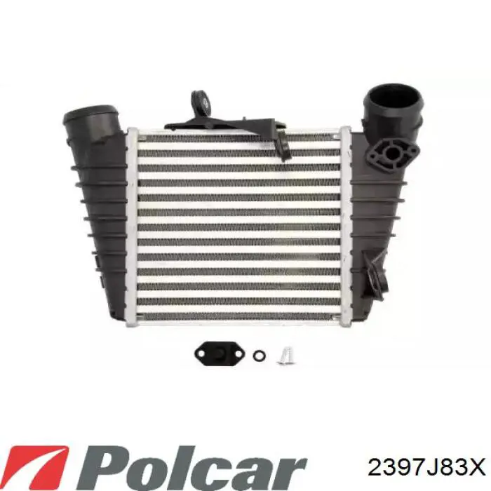 2397J83X Polcar радіатор интеркуллера