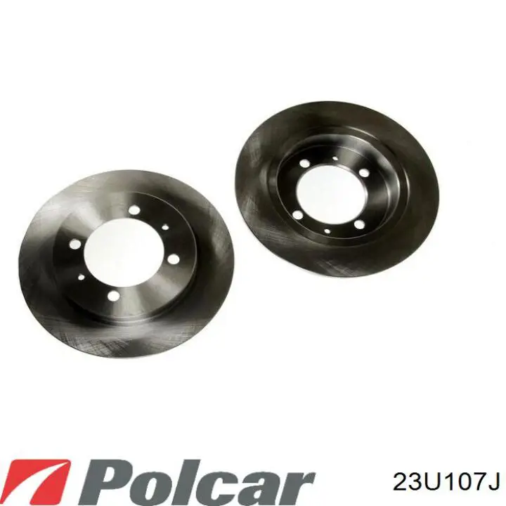 23U107J Polcar Бампер передній в зборі