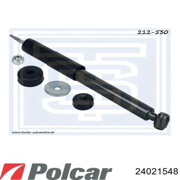 24021548 Polcar Стійка передня