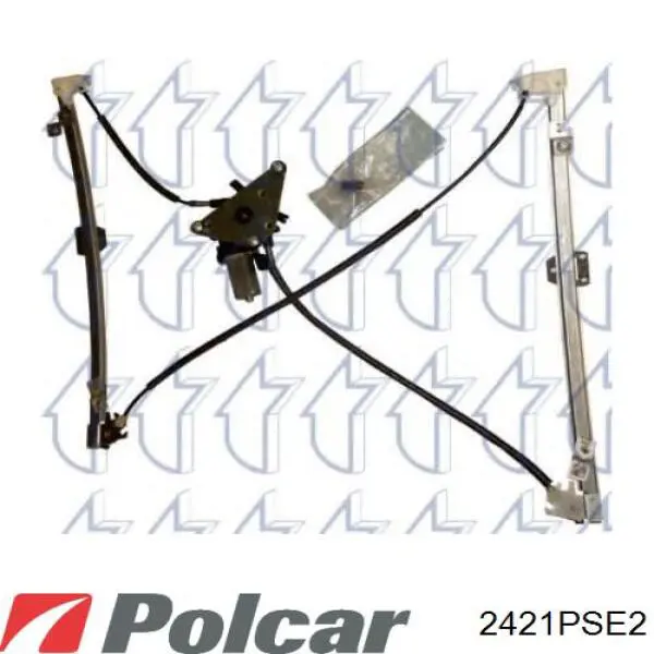2421PSE2 Polcar механізм склопідіймача двері передньої, правої