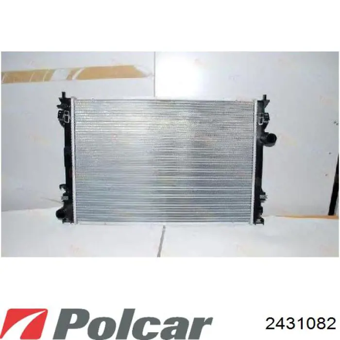 2431082 Polcar радіатор охолодження двигуна