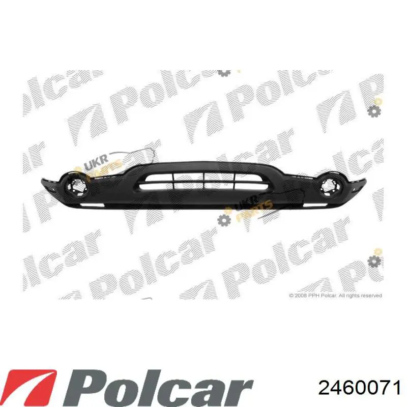 YM13ZSPAA Chrysler Бампер передній, нижня частина