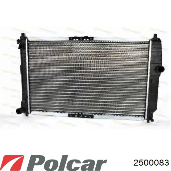 2500083 Polcar радіатор охолодження двигуна