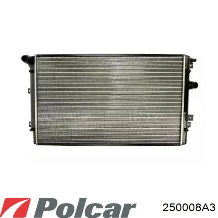 Радіатор 250008A3 Polcar