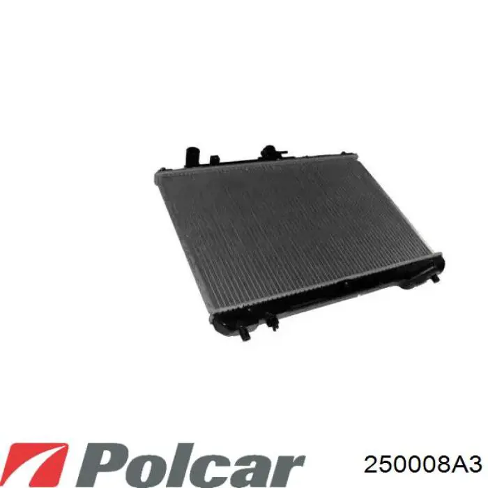 250008A3 Polcar Радіатор охолодження двигуна