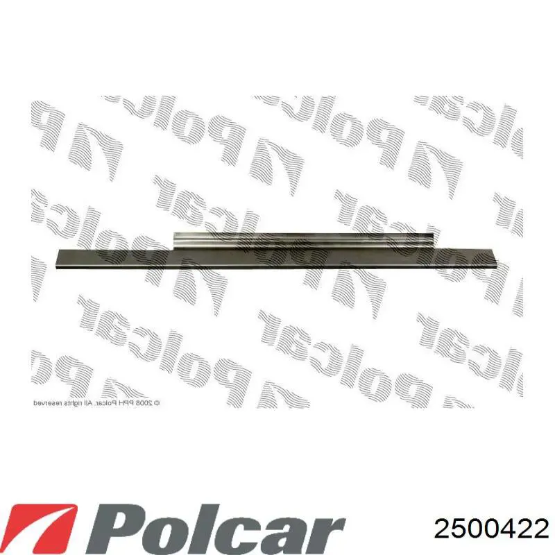 2500422 Polcar Поріг зовнішній правий