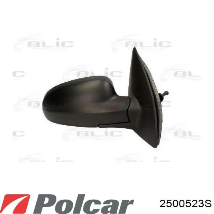 Праве бічне дзеркало Polcar 2500523S ціна, від 27.87 USD