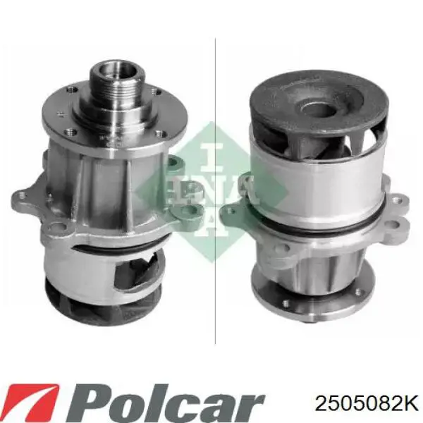 Купити 2505082K Polcar Радіатор двигуна