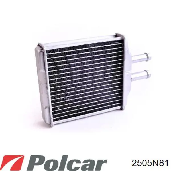 Радіатор пічки 2505N81 Polcar