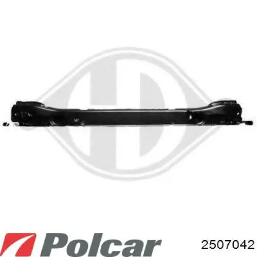 2507042 Polcar супорт радіатора правий/монтажна панель кріплення фар