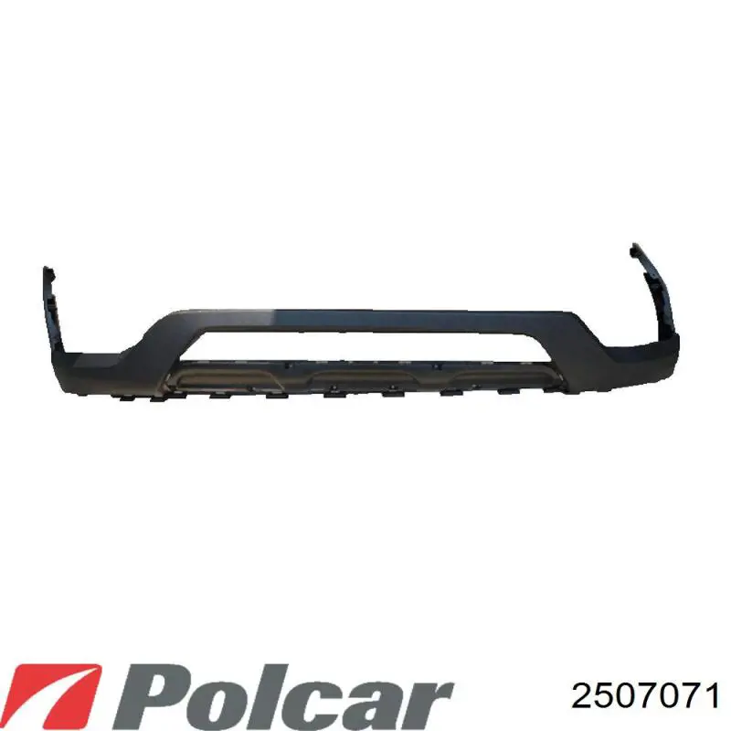 2507071 Polcar Бампер передній в зборі