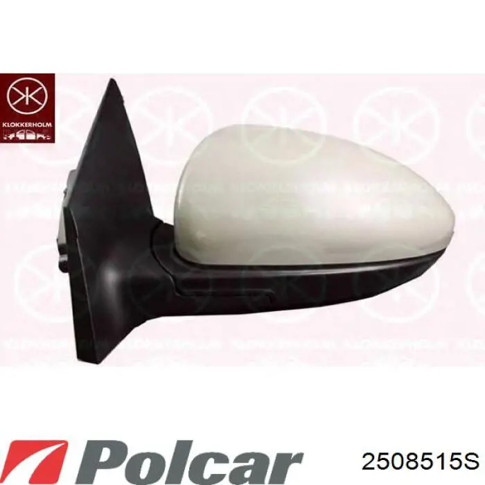 2508515S Polcar Дзеркало заднього виду, ліве