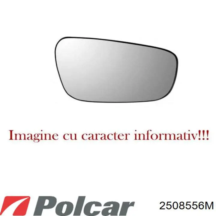 96893023 Peugeot/Citroen дзеркальний елемент дзеркала заднього виду, правого