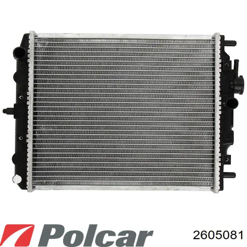 2605081 Polcar радіатор охолодження двигуна