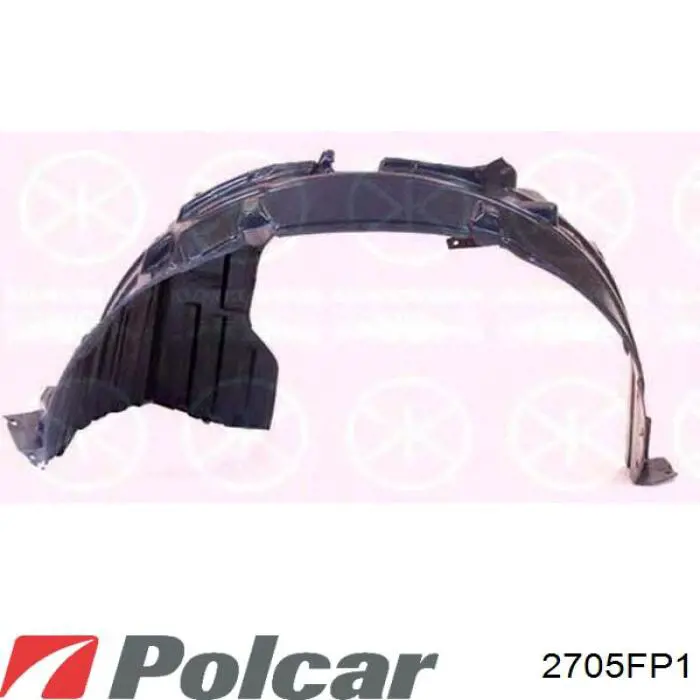 Підкрилок переднього крила, лівий Polcar 2705FP1 ціна, від 11.36 USD
