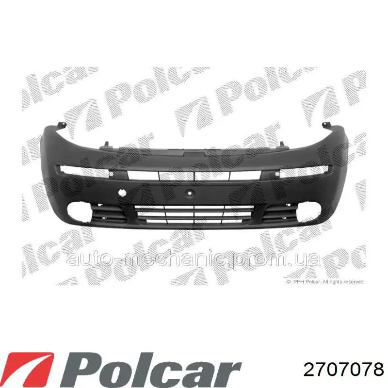 Передній бампер 2707078 Polcar