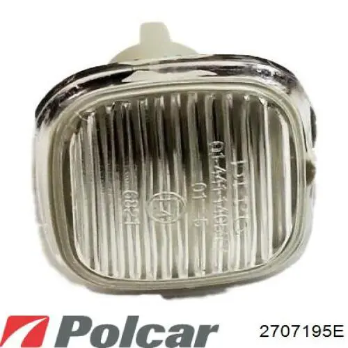 Повторювач повороту на крилі 2707195E Polcar