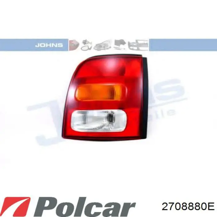 Задні ліхтарі Polcar 2708880E ціна, від 62.00 USD