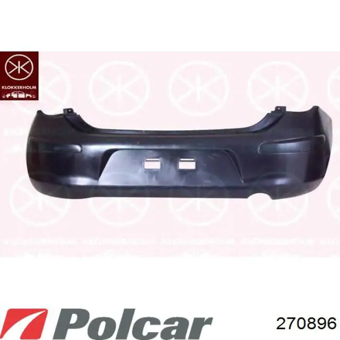 Кожух бампера заднього Polcar 270896 ціна, від 59.71 USD