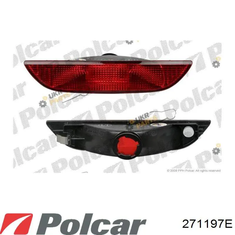 Фара протитуманна задня 271197E Polcar