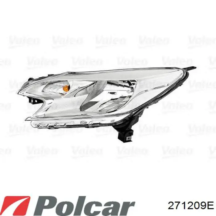 Фара ліва 271209E Polcar