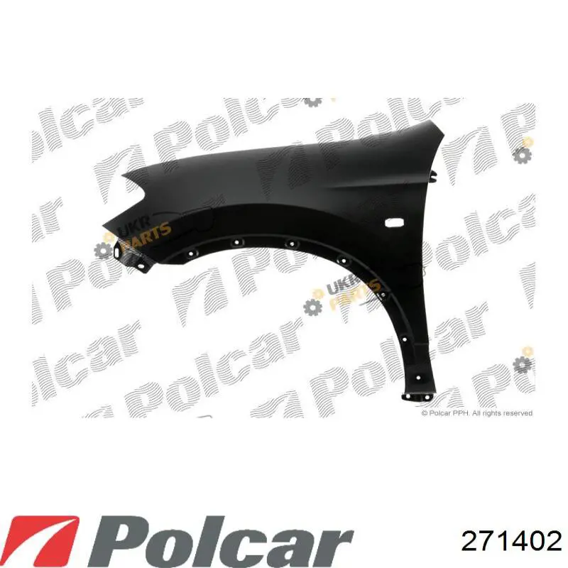 Крило переднє праве FPS FP5027312 ціна, від 53.35 USD