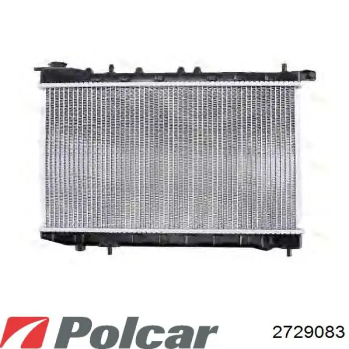Радіатор основний Polcar 2729083 ціна, від 64.83 USD