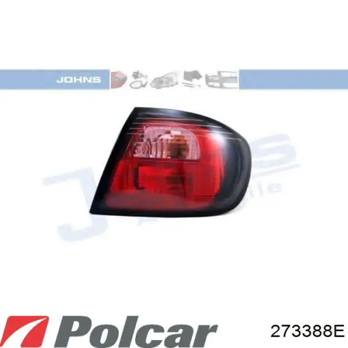 273388E Polcar Задній правий зовнішній ліхтар