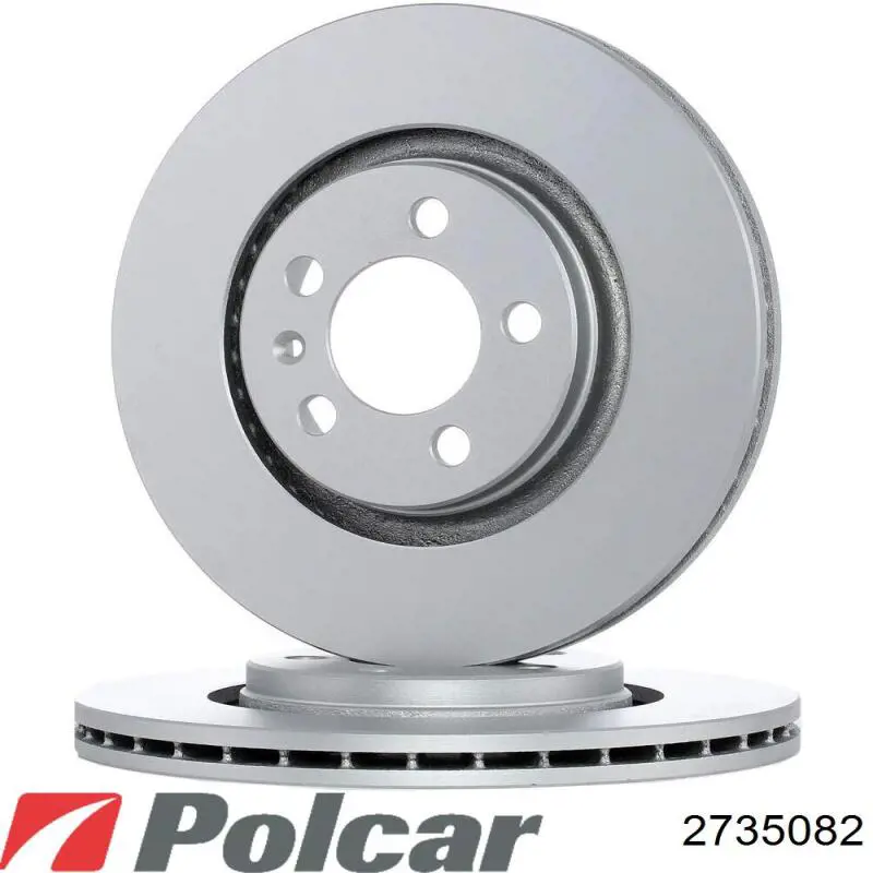 2735082 Polcar Радіатор охолодження двигуна