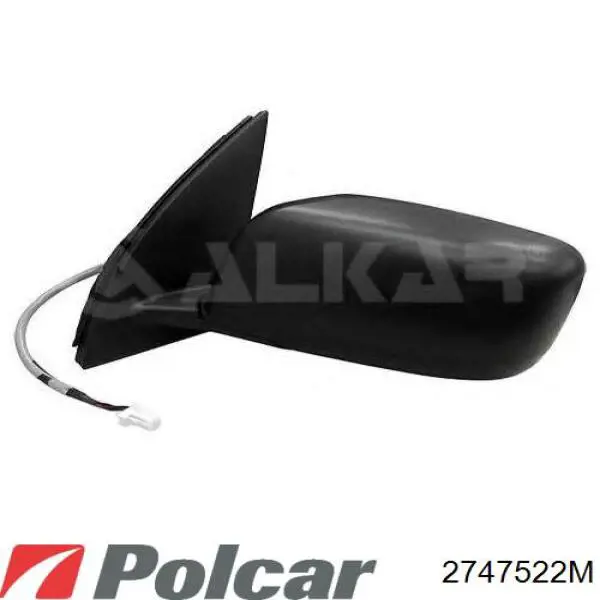 Праве бічне дзеркало FPS FP5012M02 ціна, від 69.04 USD