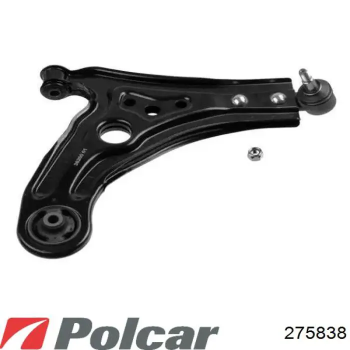 Важіль передньої підвіски нижній, правий Polcar 275838 ціна, від 30.93 USD