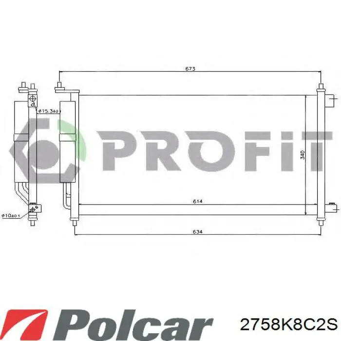 2758K8C2S Polcar Конденсатор