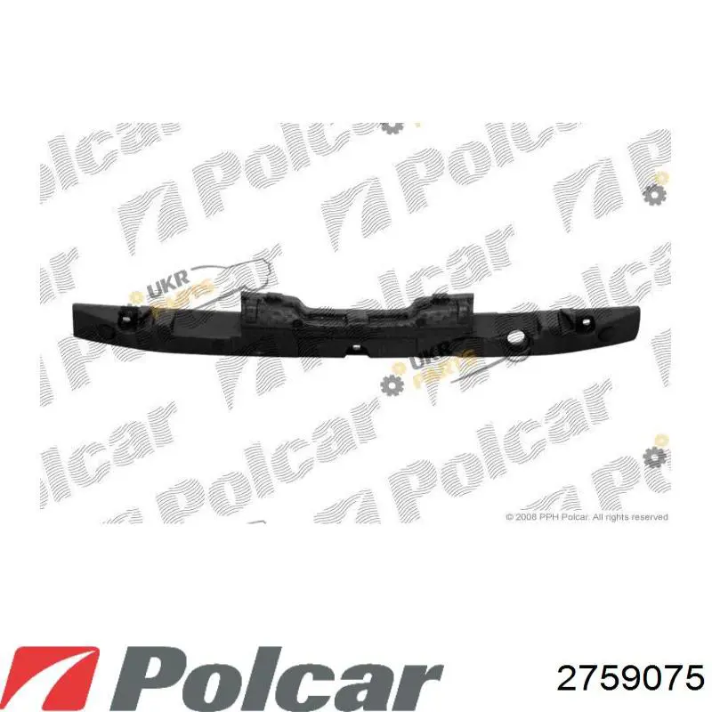 Абсорбер (наповнювач) бампера переднього 2759075 Polcar