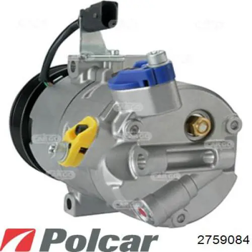 2759084 Polcar Радіатор охолодження двигуна